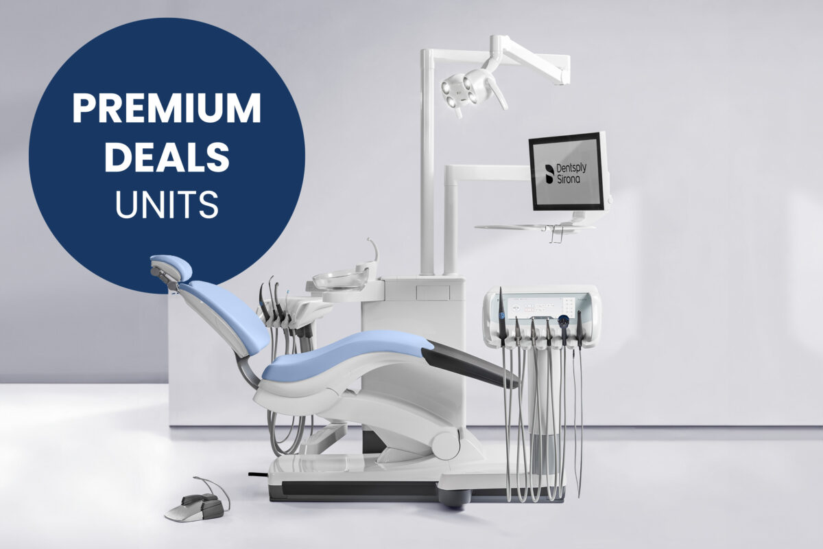 Premium deals Dentsply Sirona units unites